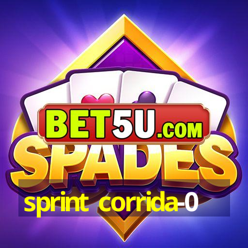 sprint corrida